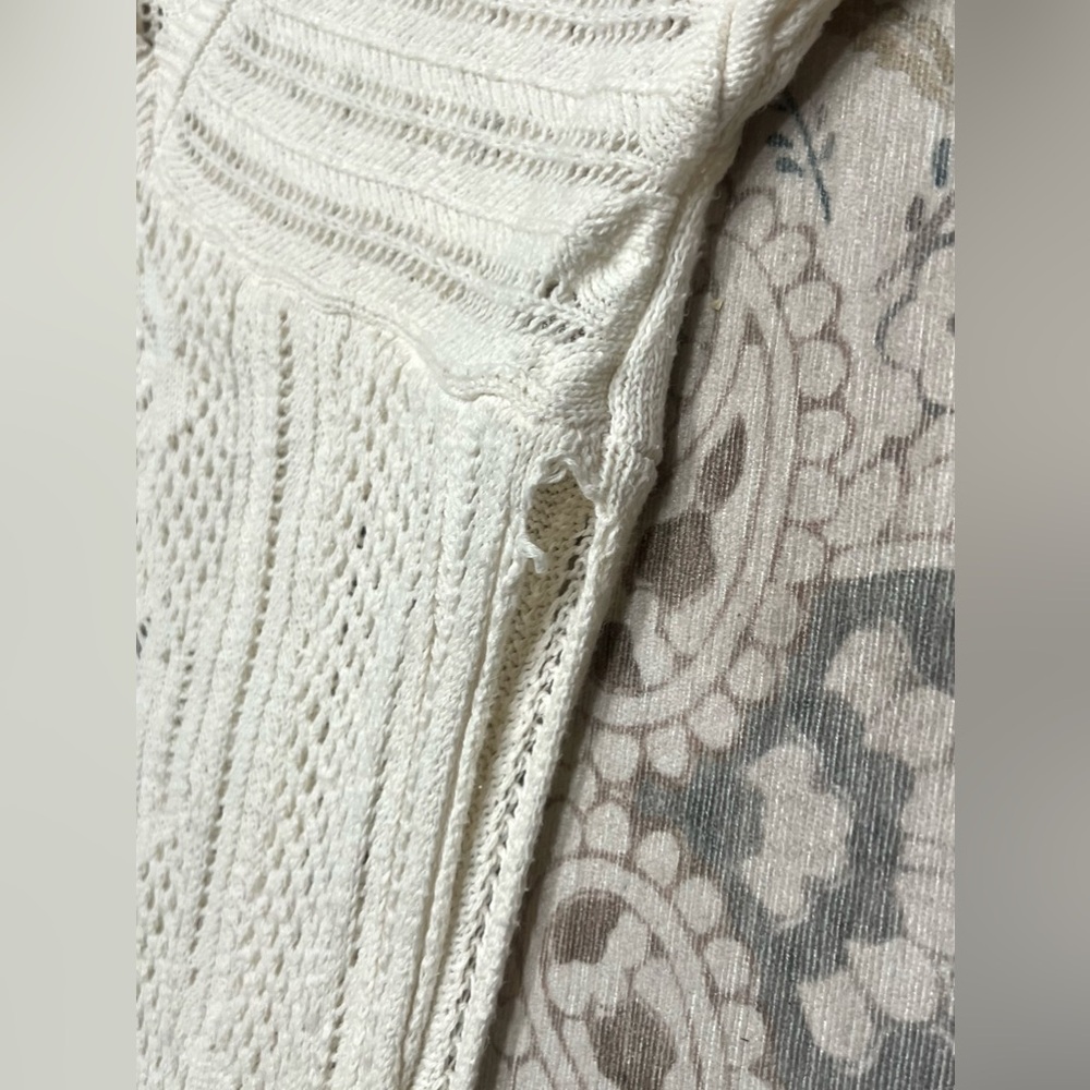 Anthropologie Beach & Vacation Knit Midi Swimsuit Cover-Up Size Small Petite - Picture 7 of 8